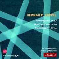 Koppel - Piano Quintet Op 57, Nine Variations Op 80, Piano Quartet Op 114