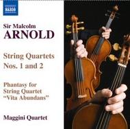 Arnold - String Quartets Nos 1 & 2, Phantasy for String Quartet �Vita Abundans� 