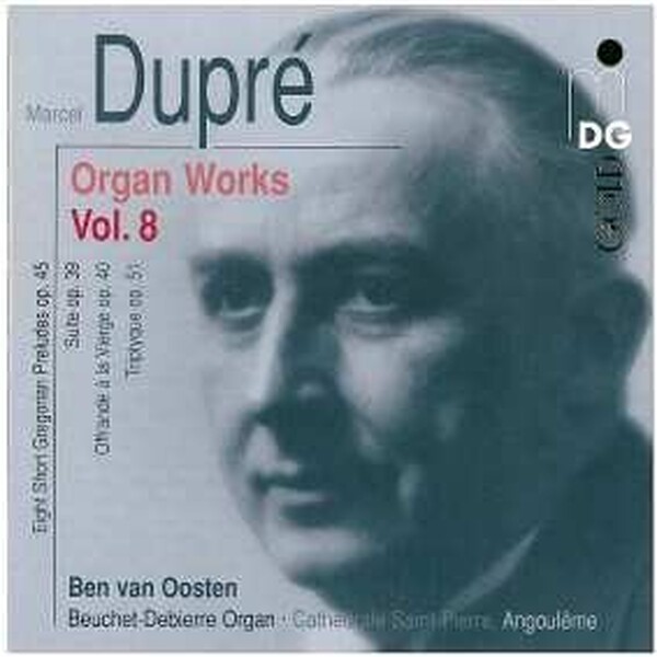 Dupre - Organ Works Vol.8 | MDG (Dabringhaus und Grimm) MDG3161290