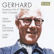 Roberto Gerhard - Symphony No. 4 �New York�, Violin Concerto | Lyrita SRCD274
