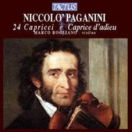 Paganini - 24 Capricci (1820) e Caprice d�adieu (1833) 