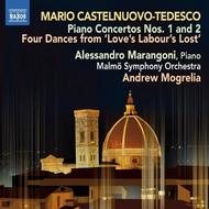 Castelnuovo-Tedesco - Piano Concertos, Four Dances from �Love�s Labour�s Lost� | Naxos 8572823