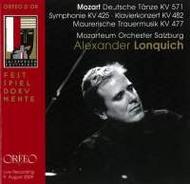 Mozart - German Dances, Symphony, Piano Concerto, etc