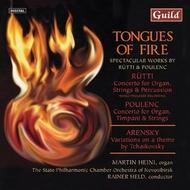 Tongues of Fire: Spectacular Works by Rutti and Poulenc  | Guild GMCD7386