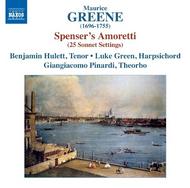 Maurice Greene - Spenser�s Amoretti (25 Sonnet Settings) | Naxos 8572891