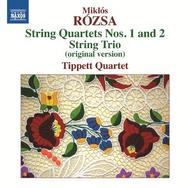 Rosza - String Quartets Nos 1 & 2, String Trio | Naxos 8572903