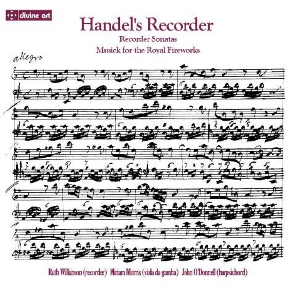Handel�s Recorder | Divine Art DDA25124
