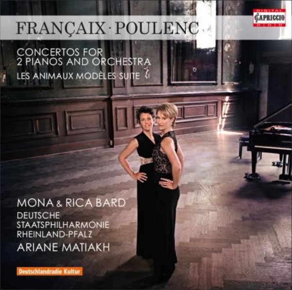 Francaix / Poulenc - Concertos for 2 Pianos and Orchestra | Capriccio C5237