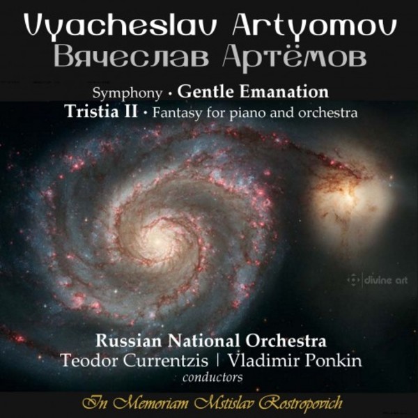 Artyomov - Symphony �Gentle Emanation�, Tristia II | Divine Art DDA25144