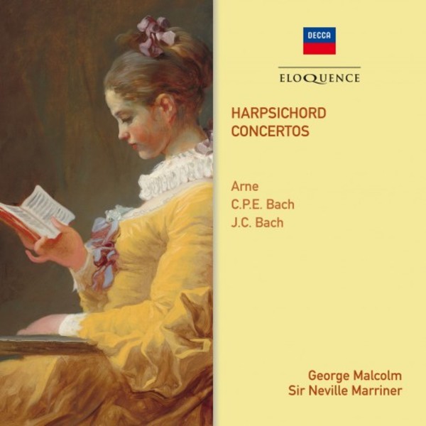 Arne, CPE Bach, JC Bach - Harpsichord Concertos | Eloquence ELQ4825117