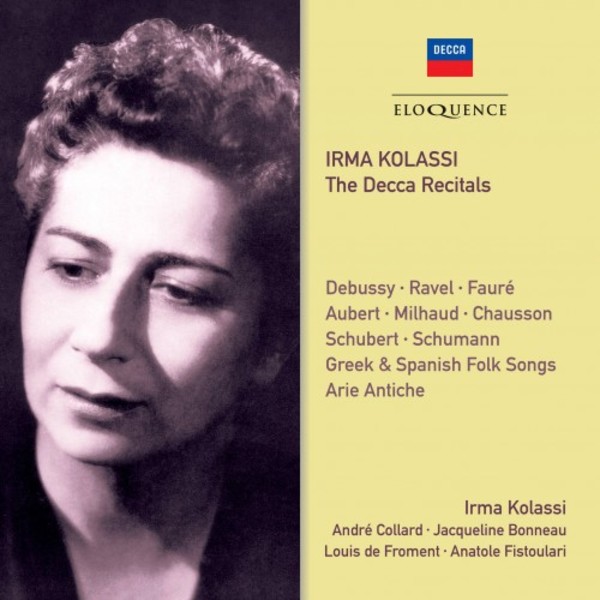 Irma Kolassi: The Decca Recitals | Eloquence ELQ4824637