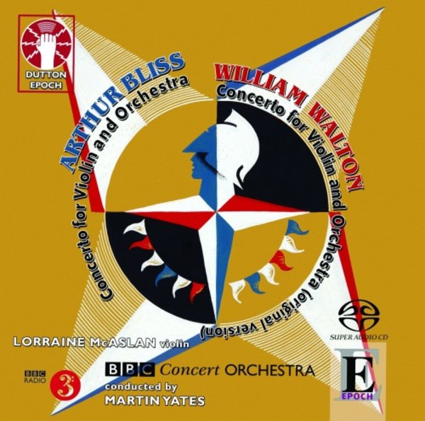 Walton & Bliss - Violin Concertos | Dutton - Epoch CDLX7342