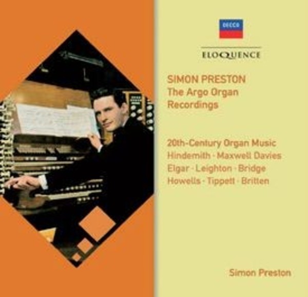 Simon Preston: The Argo Recordings - 20th-Century Organ Music | Eloquence ELQ4824925