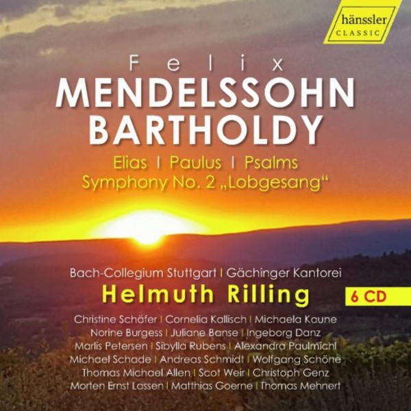 Mendelssohn - Elias, Paulus, Psalms, Symphony no.2 �Lobgesang�