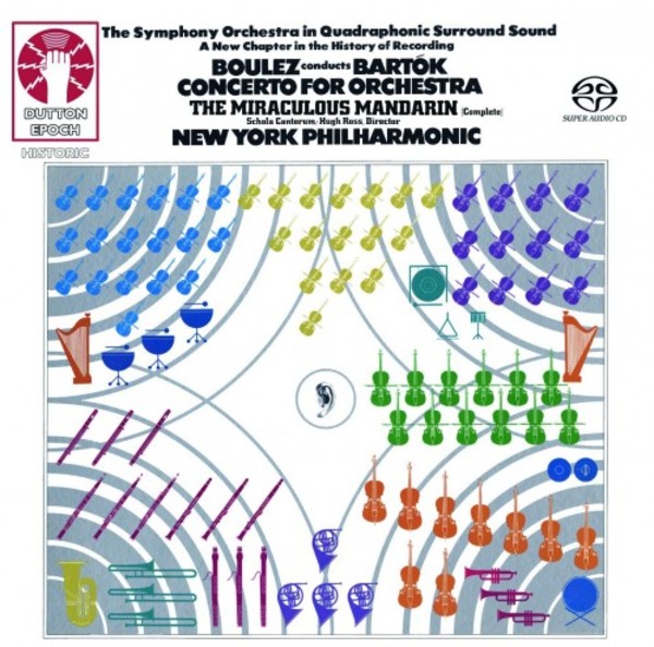 Boulez conducts Bartok: Concerto for Orchestra, The Miraculous Mandarin