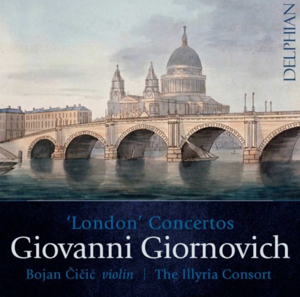 Giornovich - �London� Concertos | Delphian DCD34219