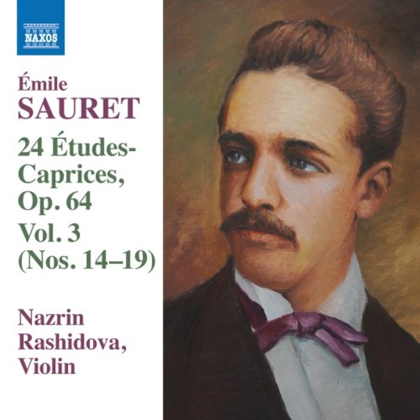 Sauret - 24 Etudes-Caprices Vol.3 (Nos. 14-19) | Naxos 8573975
