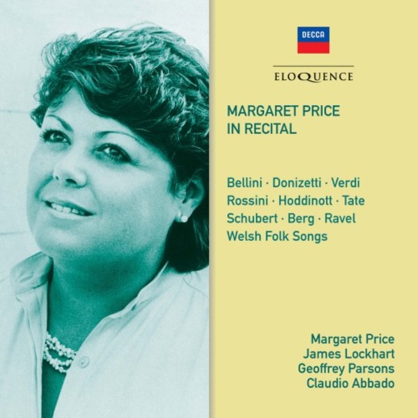Margaret Price in Recital | Eloquence ELQ4825237