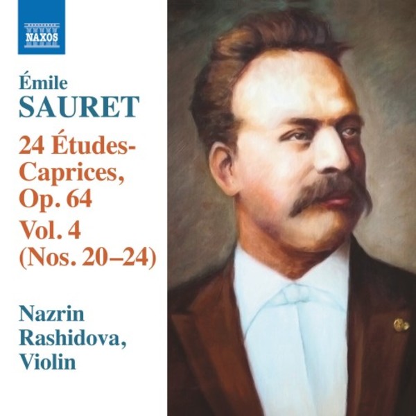 Sauret - 24 Etudes-Caprices Vol.4 (Nos. 20-24) | Naxos 8574159