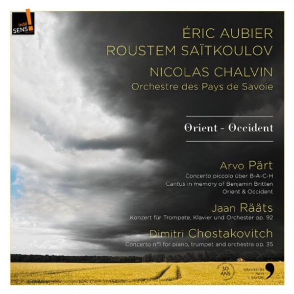 Orient-Occident: Part, Raats, Shostakovich | Indesens INDE070