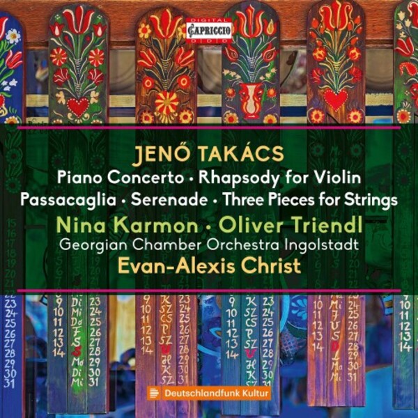 Takacs - Piano Concerto, Rhapsody for Violin, Passacaglia, etc.