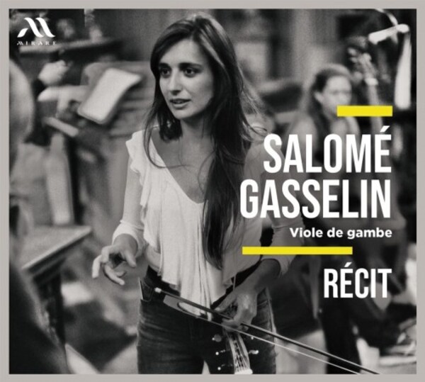 Salome Gasselin: R�cit - Music for Viola da gamba | Mirare MIR624