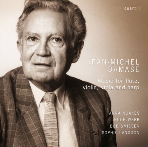 Damase - Music for Flute, Violin, Viola and Harp | Quartz QTZ2152