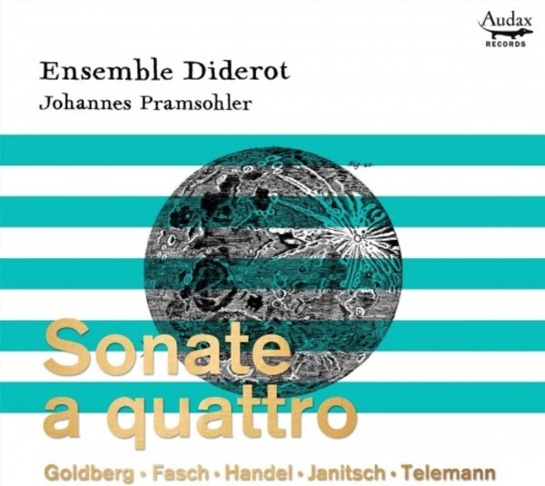 Sonate a quattro: Goldberg, Fasch, Handel, Janitsch, Telemann | Audax ADX11201