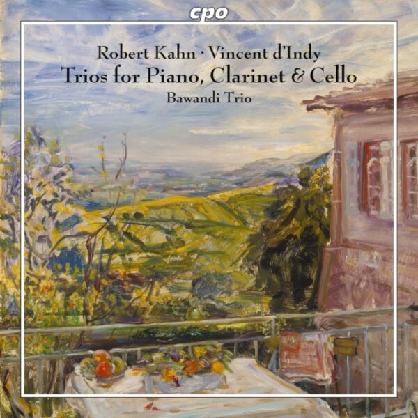 Kahn & d�Indy - Clarinet Trios | CPO 5555962