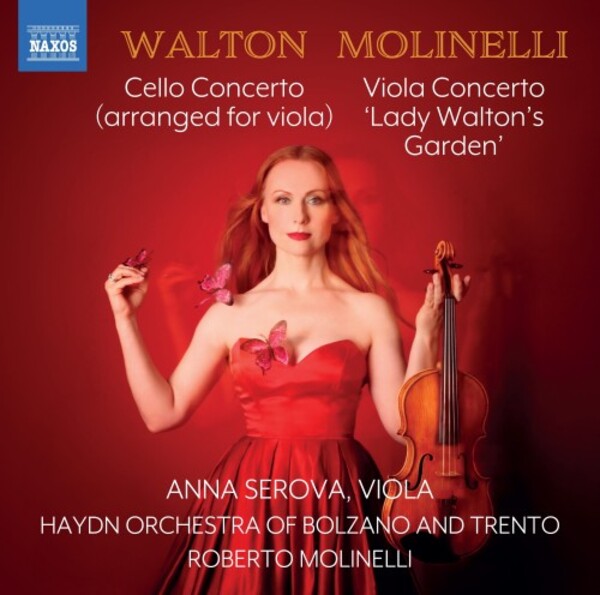 Walton - Cello Concerto (arr. for viola); Molinelli - Lady Walton�s Garden, etc.