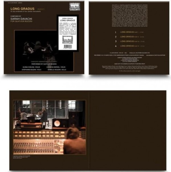 Davachi - Long Gradus | Late Music LMIXCD