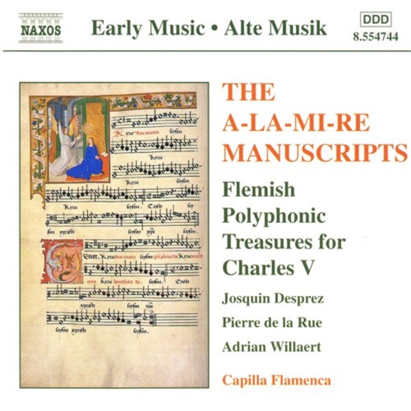 The A-la-mi-re Manuscripts - Flemish Polyphonic Treasures | Naxos 8554744