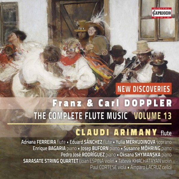 F & C Doppler - Complete Flute Music Vol.13: New Discoveries | Capriccio C5459