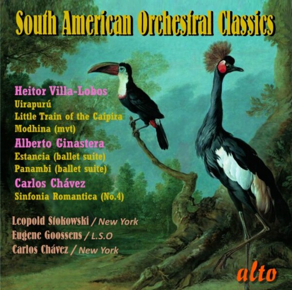 South American Orchestral Classics: Villa-Lobos, Ginastera, Chavez | Alto ALC1497