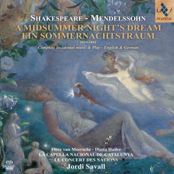 Shakespeare-Mendelssohn - A Midsummer Night�s Dream (SACD + Book) | Alia Vox AVSA9960