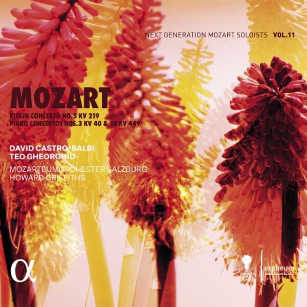 Mozart - Violin Concerto no.5, Piano Concertos 3 & 14 | Alpha ALPHA1112