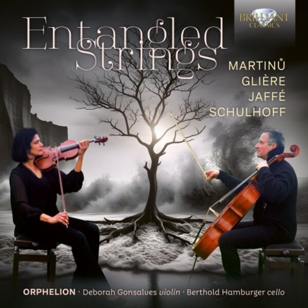 Entangled Strings: Martinu, Gliere, Jaffe, Schulhoff | Brilliant Classics 97394