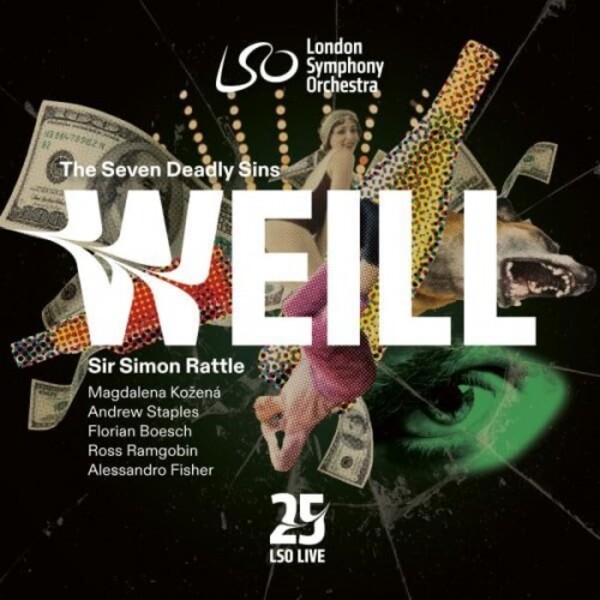 Weill - The Seven Deadly Sins & other works | LSO Live LSO0880
