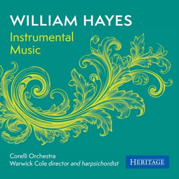 W Hayes - Instrumental Music | Heritage HTGCD134