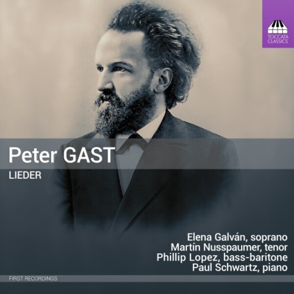 Gast - Lieder, opp. 2, 4-9 | Toccata Classics TOCC0706