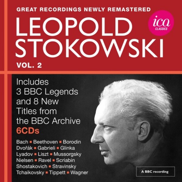 Leopold Stokowski: Great Recordings Vol.2 | ICA Classics ICAB5183