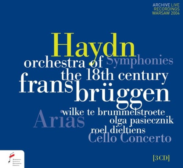 Haydn - Symphonies, Arias, Cello Concerto | NIFC (National Institute Frederick Chopin) NIFCCD160-162