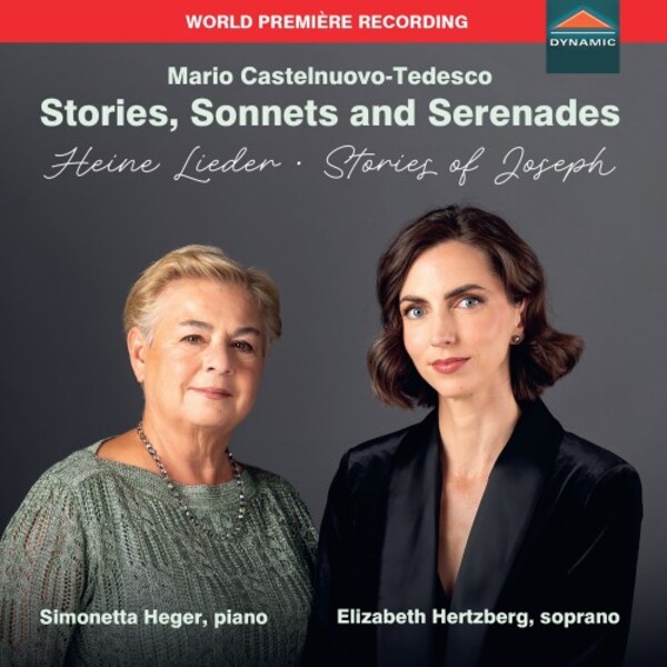 Castelnuovo-Tedesco - Stories, Sonnets and Serenades | Dynamic CDS8058