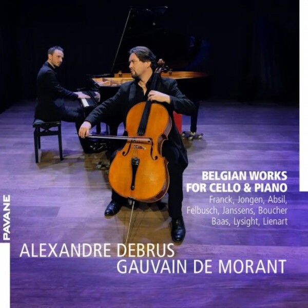 Belgian Works for Cello & Piano | Pavane ADW7606