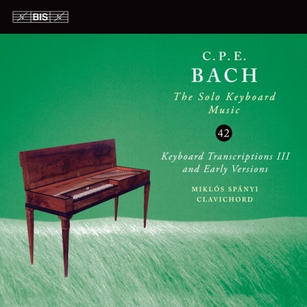 CPE Bach - Solo Keyboard Music Vol.42 | BIS BIS2487
