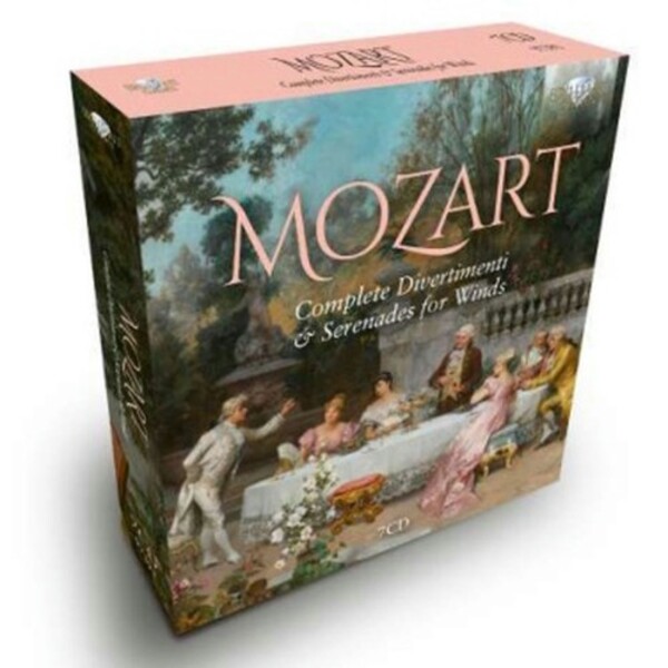 Mozart - Complete Divertimenti & Serenades for Winds | Brilliant Classics 97391