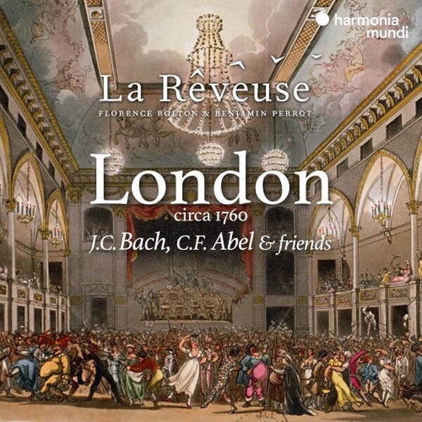 London circa 1760: JC Bach, CF Abel & Friends | Harmonia Mundi HMM905380