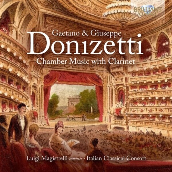 G & G Donizetti - Chamber Music with Clarinet | Brilliant Classics 97532