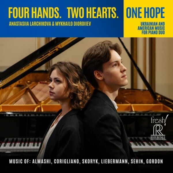 Four Hands. Two Hearts. One Hope: Ukrainian and American Music for Piano Duo