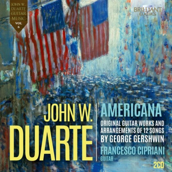 Duarte - Americana: Original Works and Gershwin Arrangements | Brilliant Classics 96094